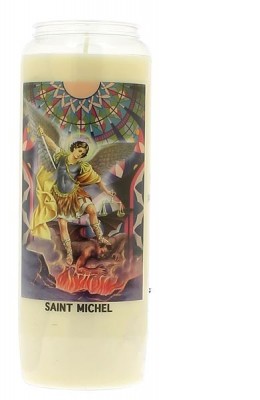Veilleuse neuvaine Saint Michel 