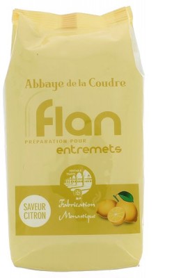 Flan, préparation pour entremets - saveur citron