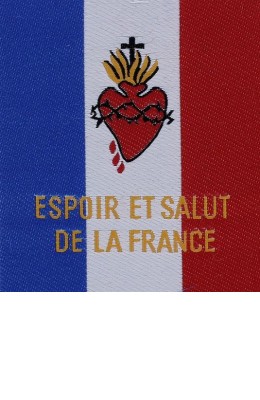Fanion Espoir et Salut de la France (tissu)