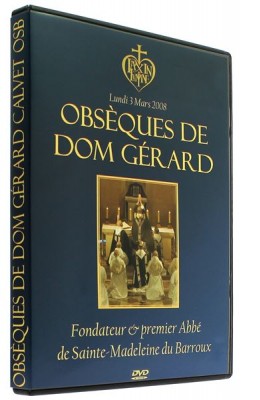 DVD Obsèques de Dom Gérard