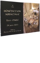 Bénédiction abbatiale   Dom Marc