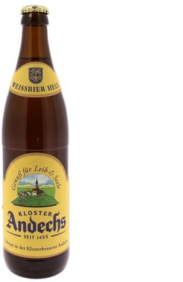 Bière Weissbier Hell  Monastère d’Andechs