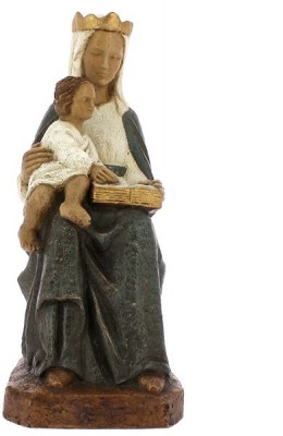 Statue Vierge au Livre