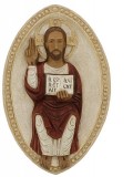 Bas-relief Christ en Gloire