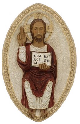 Bas-relief Christ en Gloire