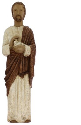 Statue Saint-Joseph aux colombes (36cm)