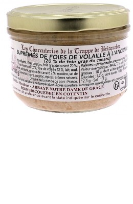 Suprême de foie à l’ancienne (au foie gras)